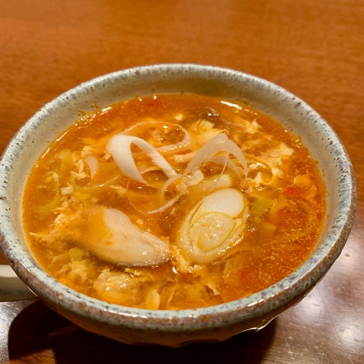 黒酢で作る!酸辣湯(サンラータン)